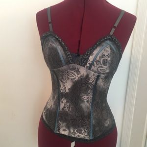 NWOT Satrinsha Paris Bustier Top